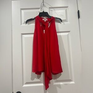 Milly Vibrant Red Halter Top